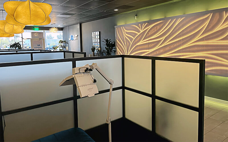 “Jolt” Your Wellness Routine by Stacking Modalities a snapshot of a clinic area