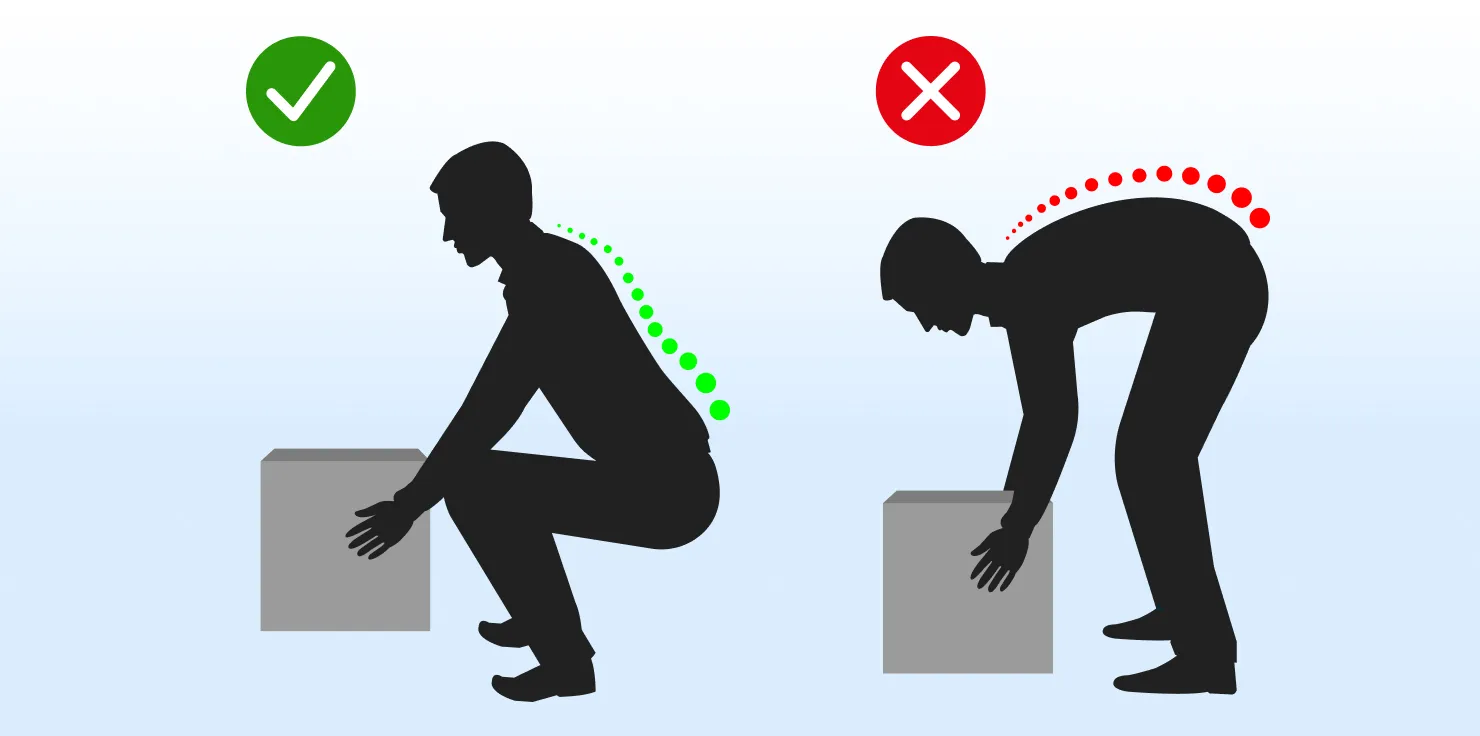 7 Common Mistakes That Cause Lower Back Pain Lifting Heavy Objects Incorrectly
